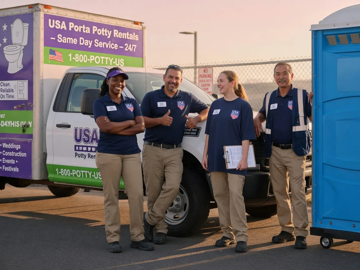 Porta Potty Rental company in Riverview, MI