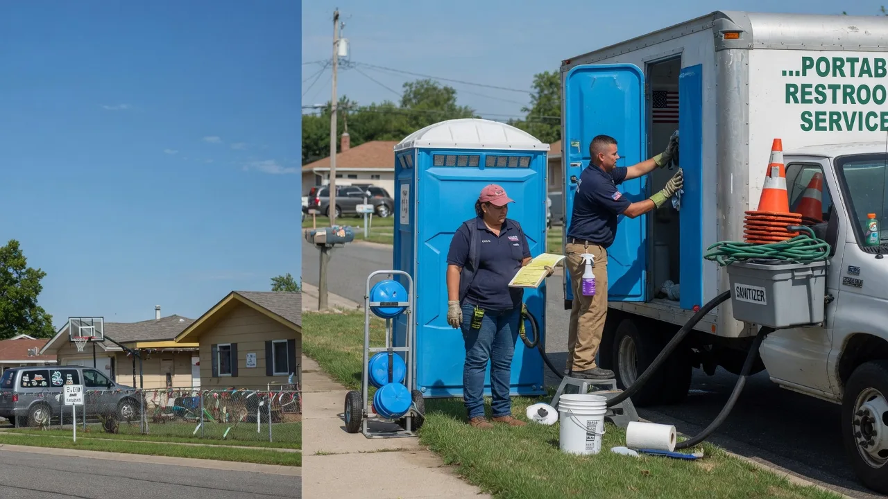 Portable Toilet Rental in Riverview, MI near me